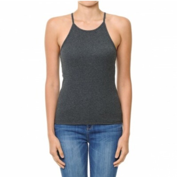 Forever 21 Tops - Forever 21 Dark Gray Camisole